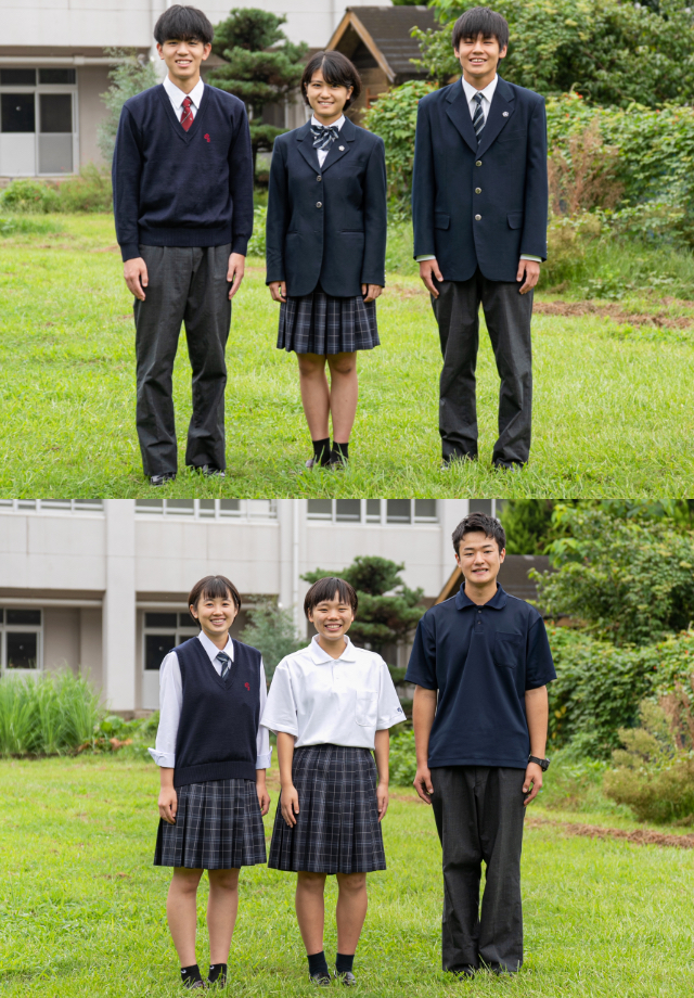 制服 校章 校歌 東京都立青梅総合高等学校