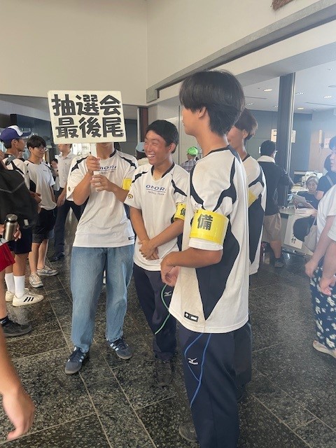 野球部案内開始