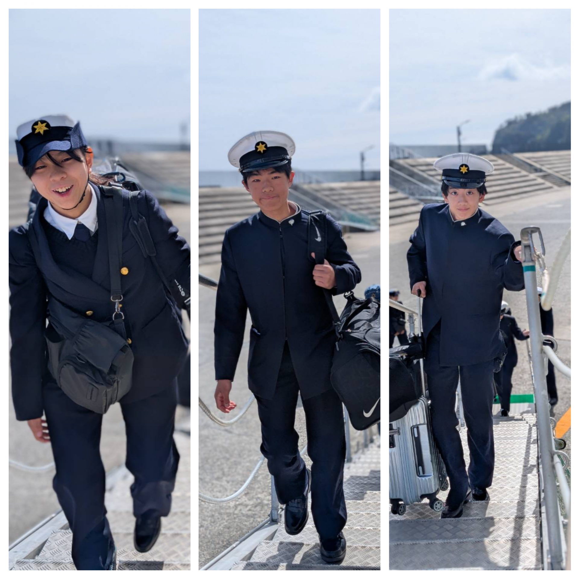 海洋探究系】（2年生1次乗船実習①）乗船式・船内生活について 