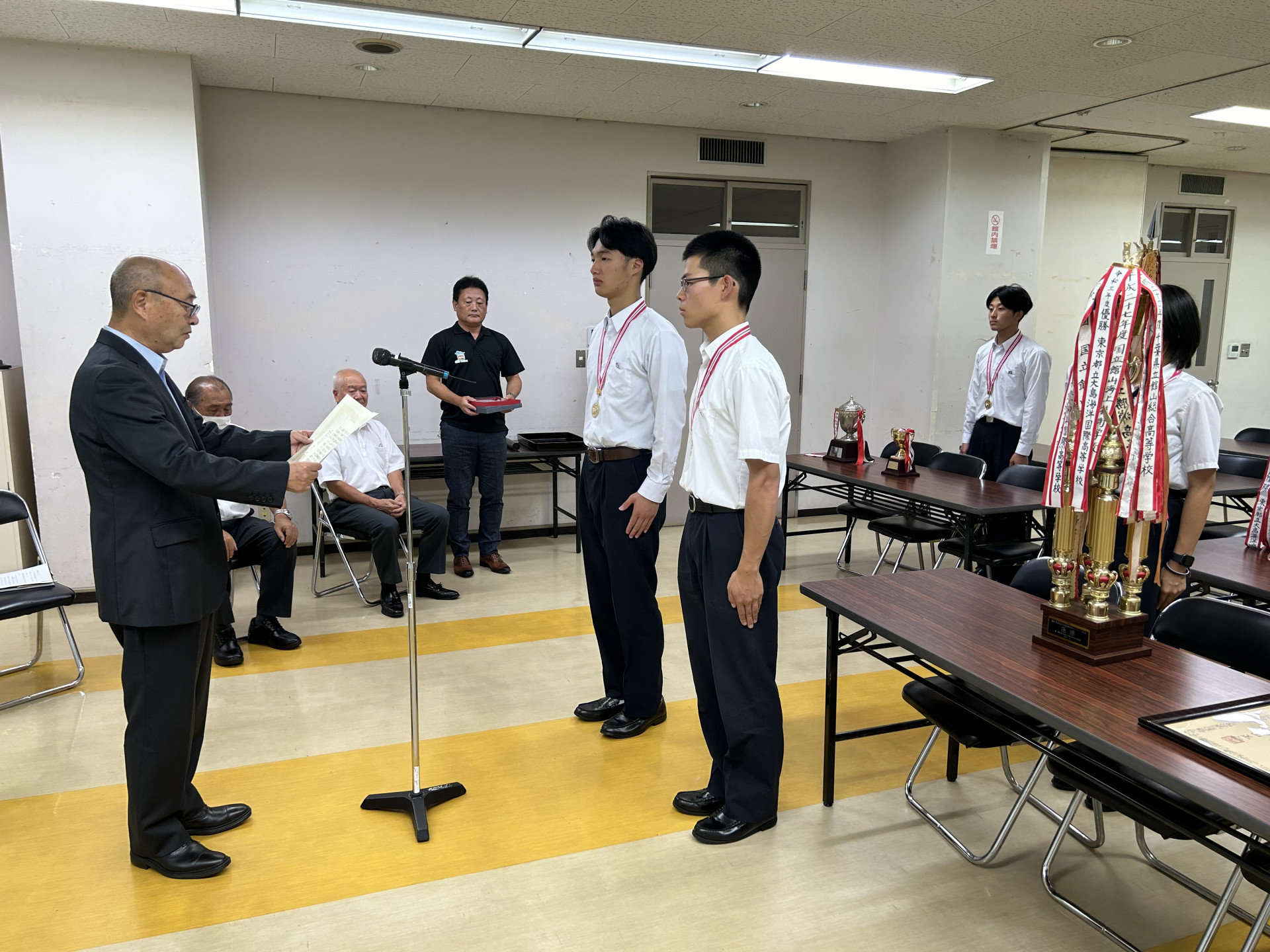 表敬訪問１