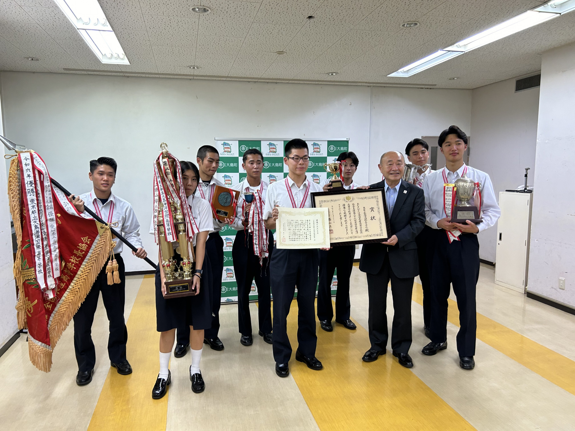 表敬訪問２