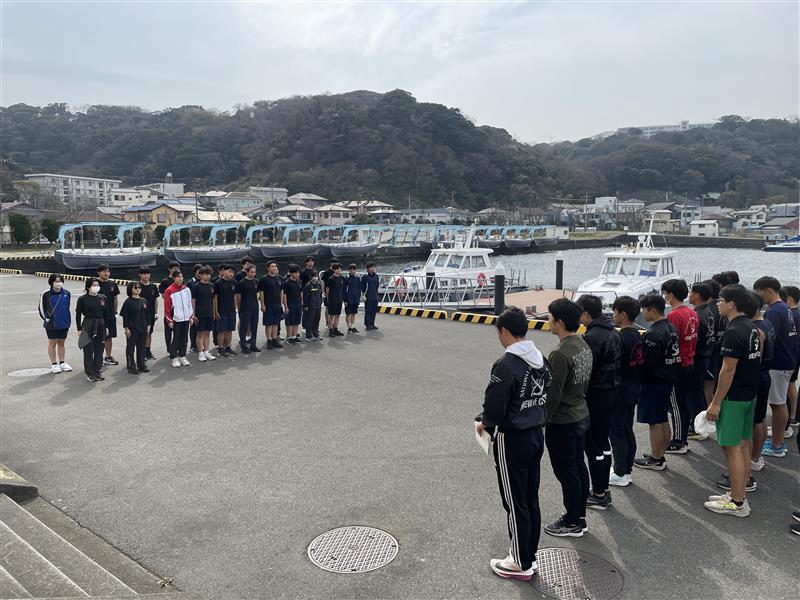 防衛大整列
