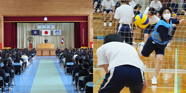 新入生歓迎会の写真