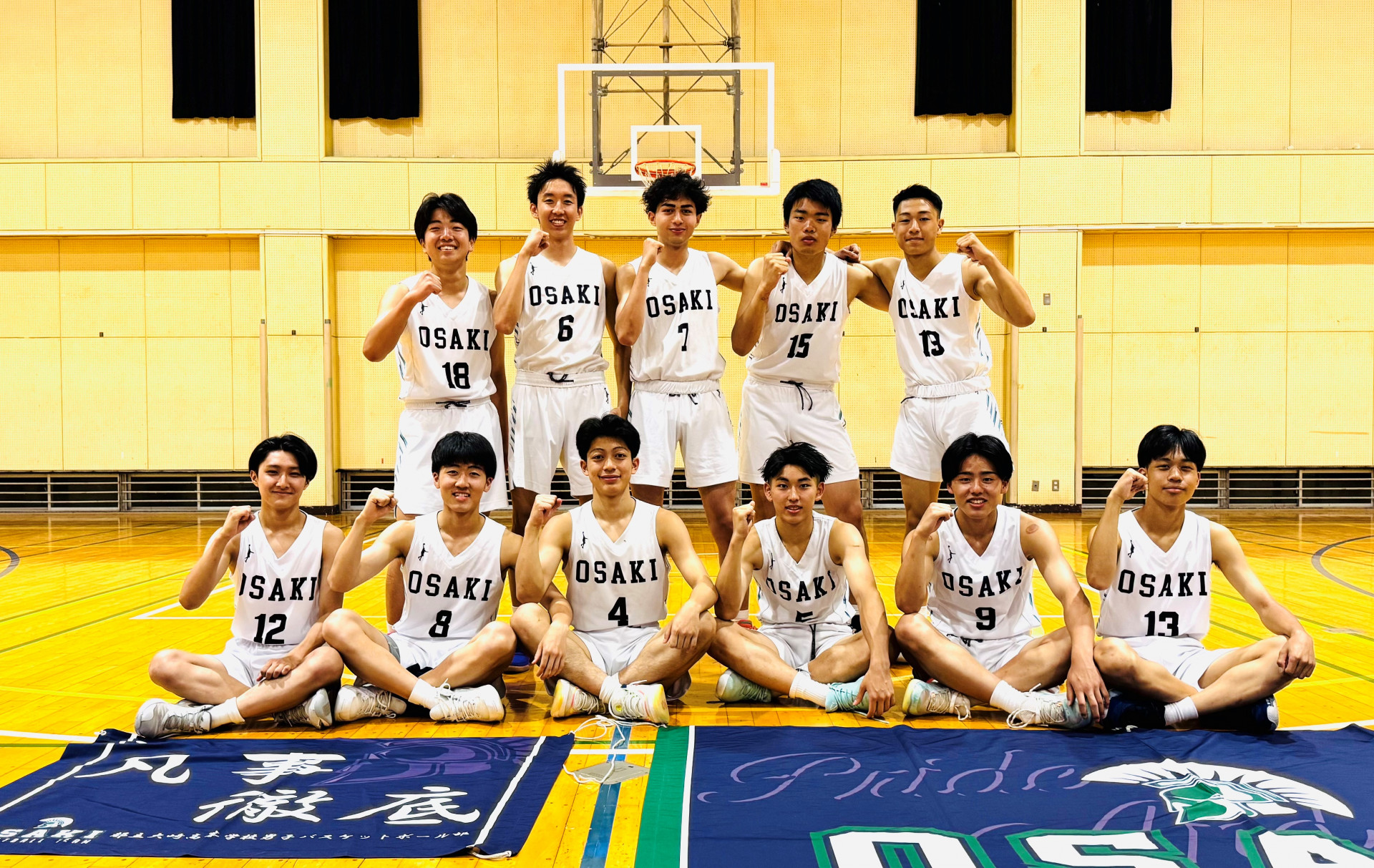 総体予選集合写真（３年生）