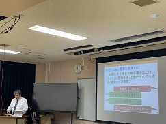 進路講演会の様子