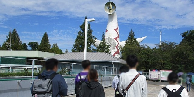修学旅行の写真
