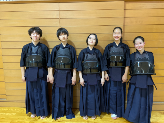2023剣道部一年生