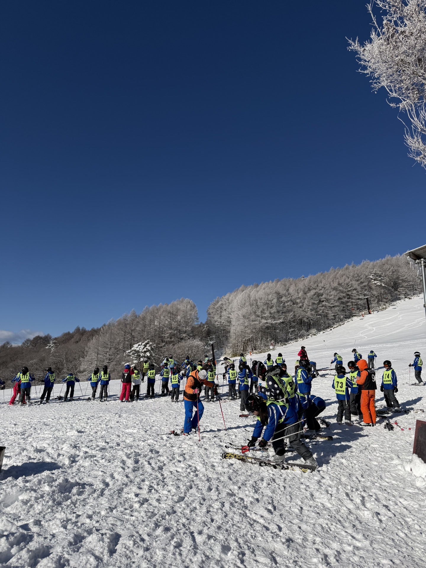 スキー教室_講習中4