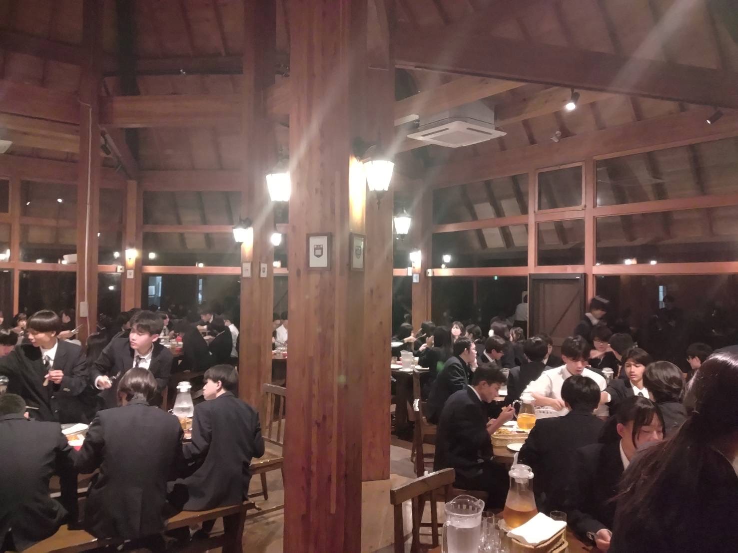 ブリティッシュ②夕食風景