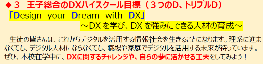 ３DXハイスクール説明