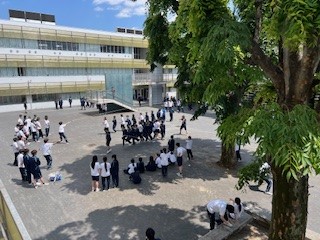 体育祭練習