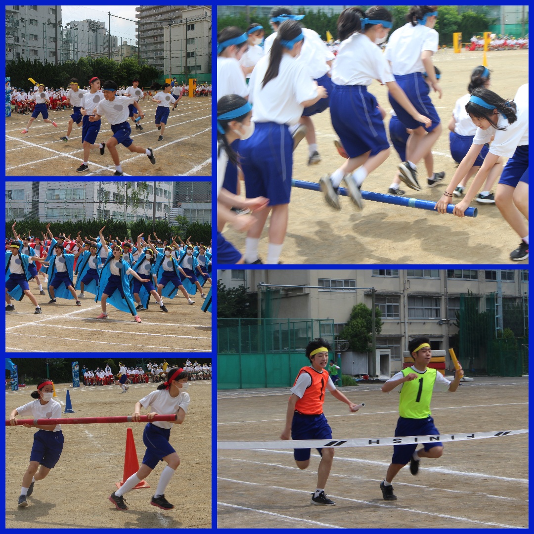 中学生　体育祭 