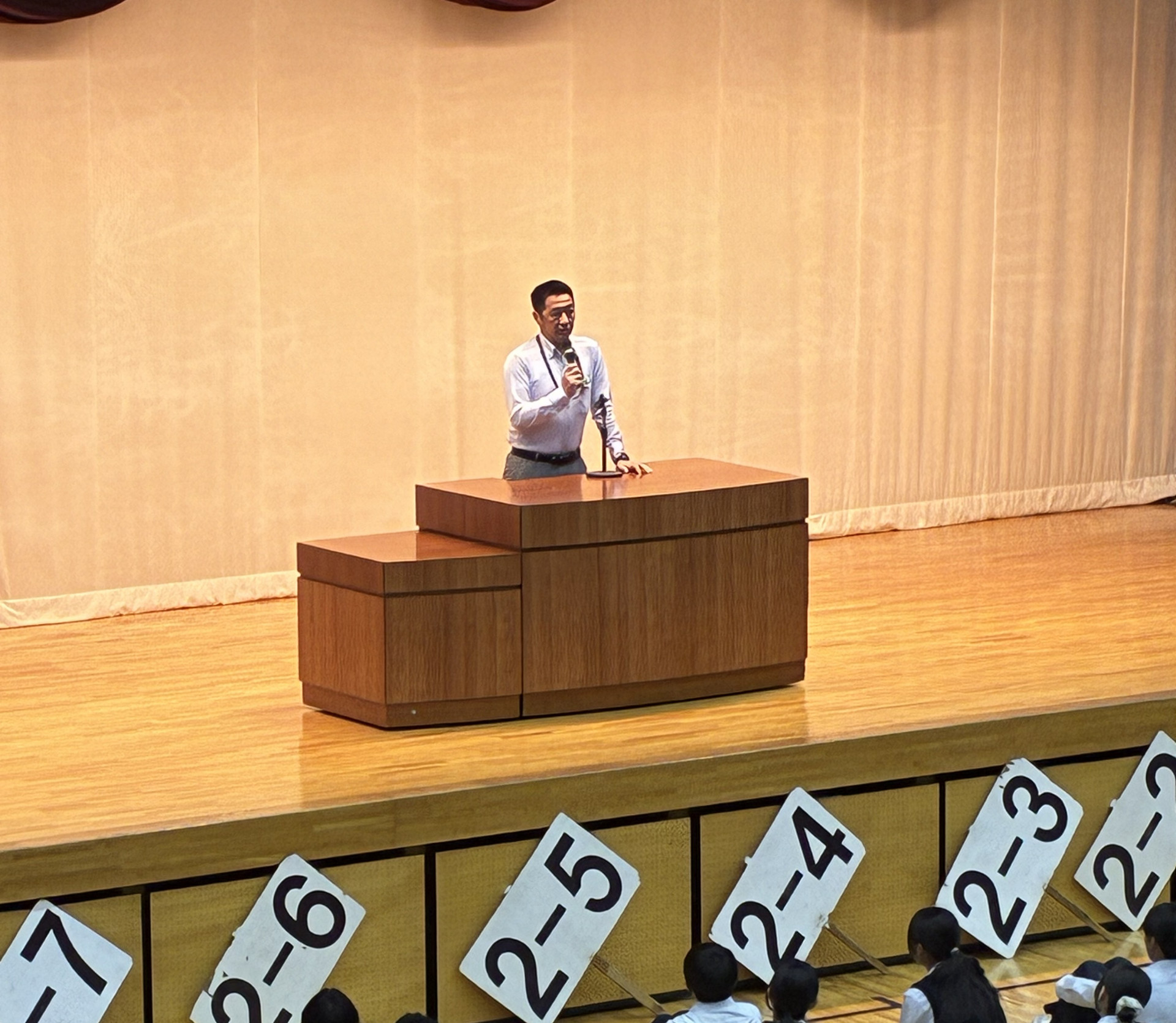 2学期始業式
