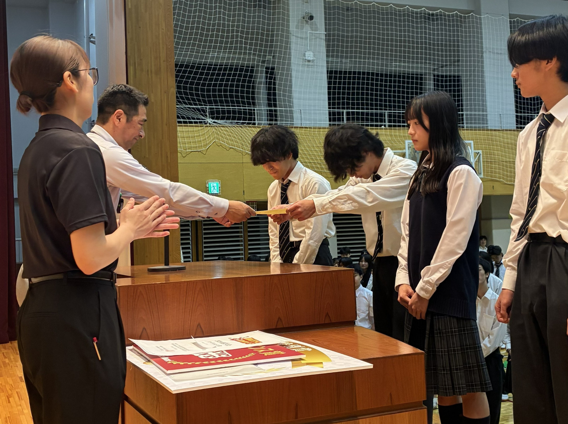 2学期始業式－２