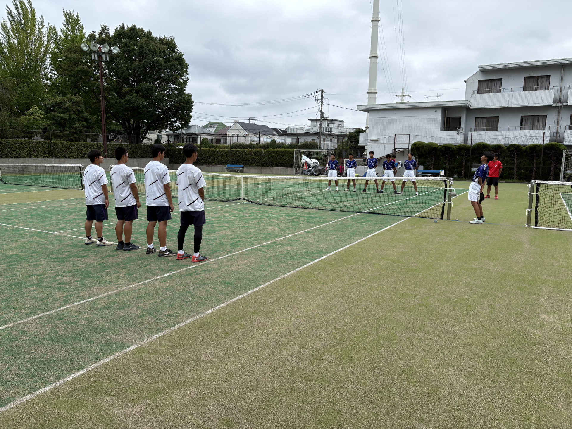 練習試合vs日大鶴ケ丘