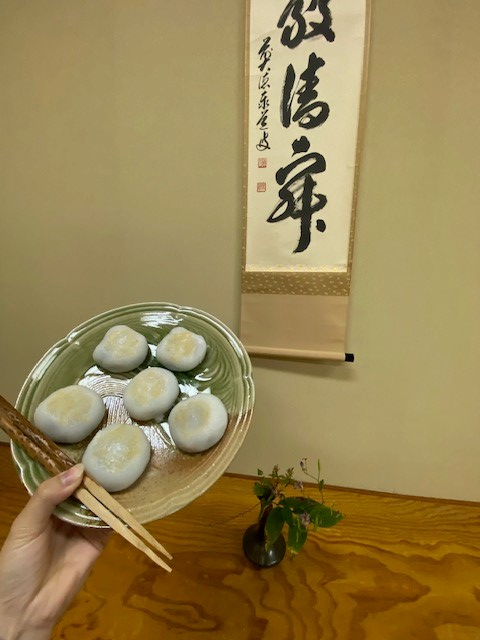 10月25日茶道部お稽古２