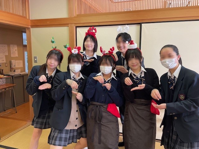 2クリスマス茶会2年生ぼかし