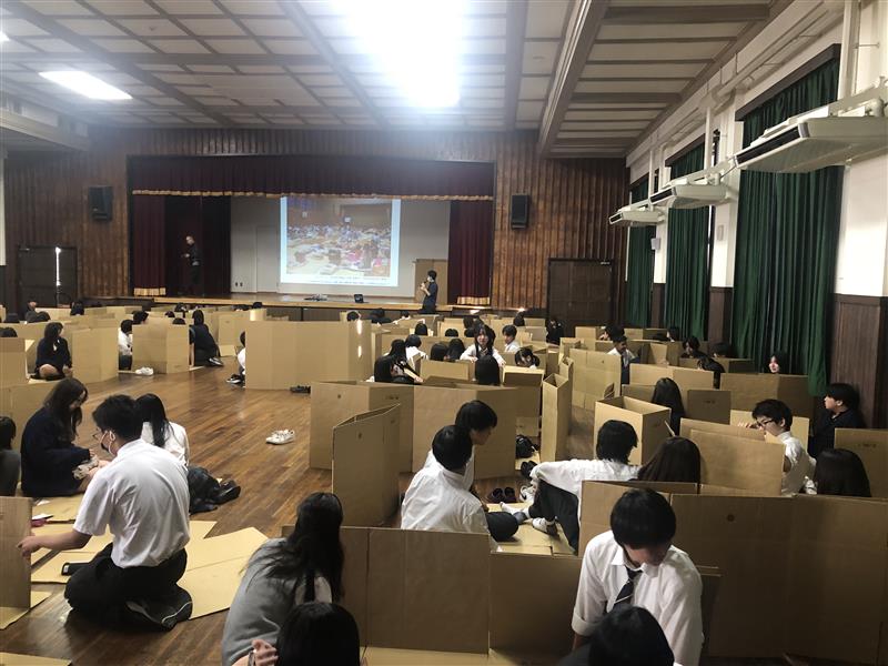 ふたば学舎（避難所体験）