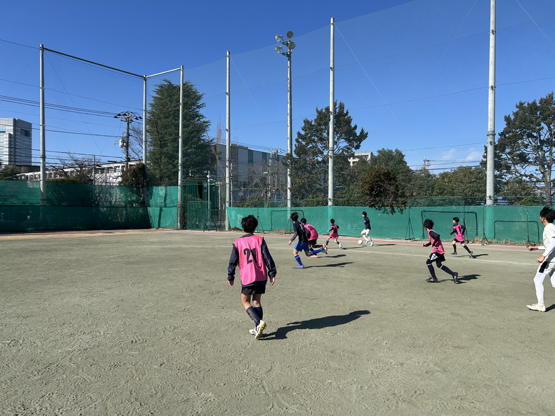 合同練習１試合