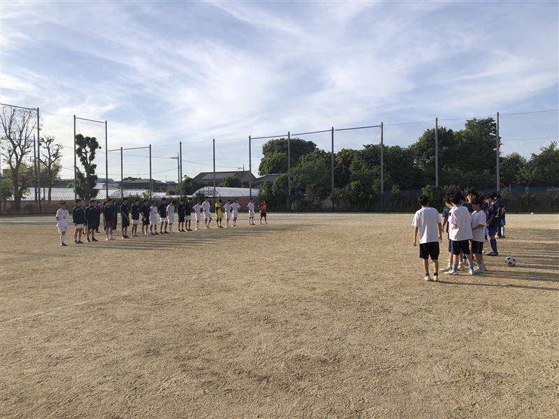 挨拶整列場面