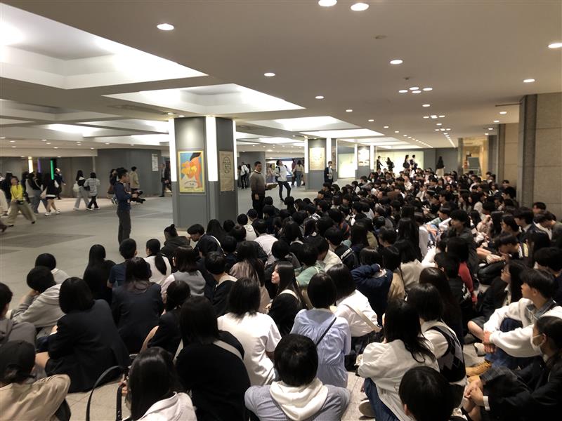 東京駅集合