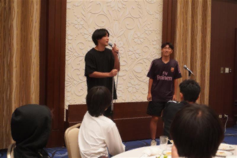 神戸ホテル（佐々木挨拶）