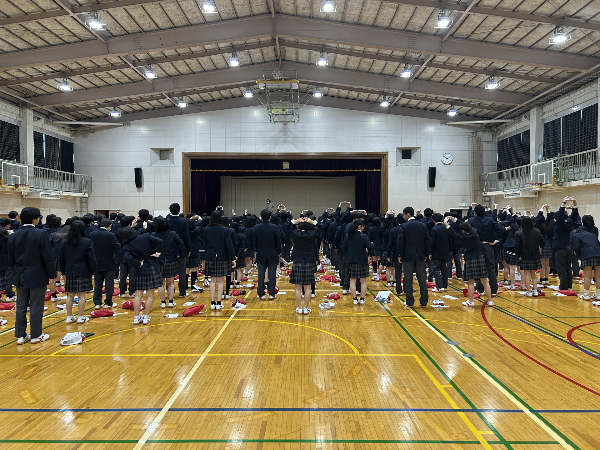 １学年集会
