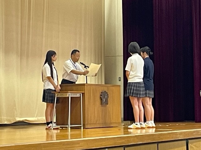 ｈ桜華祭閉会式6