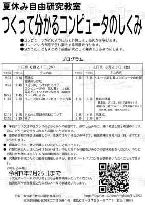 チラシ裏面