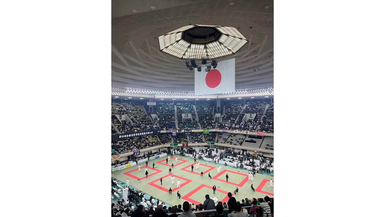 全国高校柔道選手権観戦