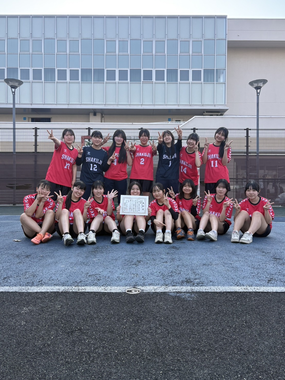 女子ハンドボール部‗江戸川区大会