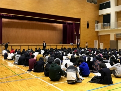 3年次生　学年集会