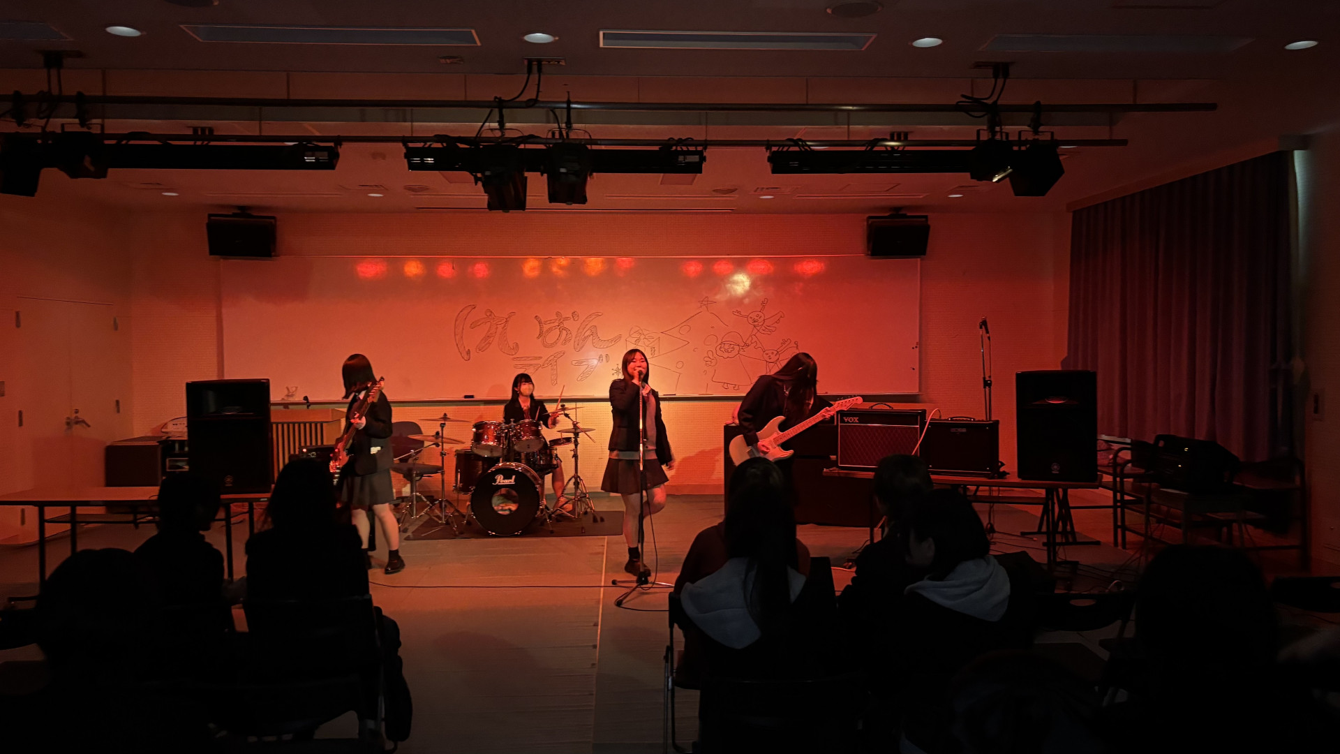 軽音楽部　クリスマスライブ　Easter Lily