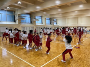 R7体育祭前日2年生