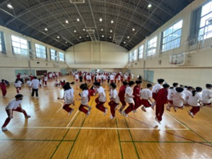 R7大縄練習