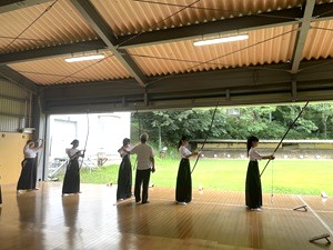 R7弓道部合宿1