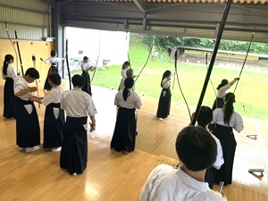 R7弓道部合宿2
