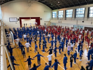 R7球技大会2準備運動