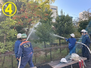 R7防災訓練-放水