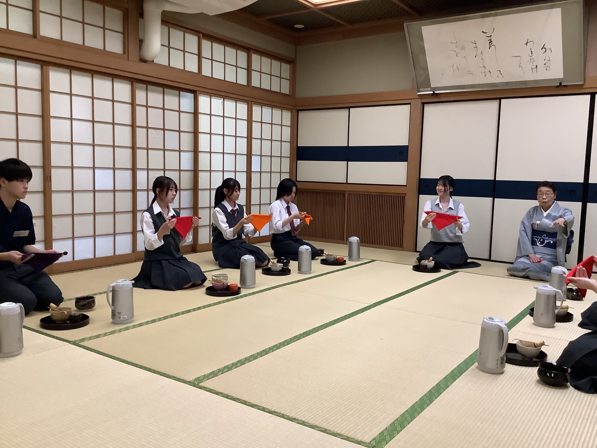 茶道部　お点前