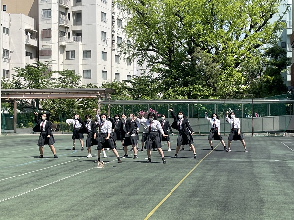 応援団練習