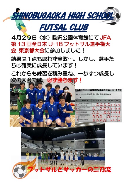 20260429フットサル部活動報告①