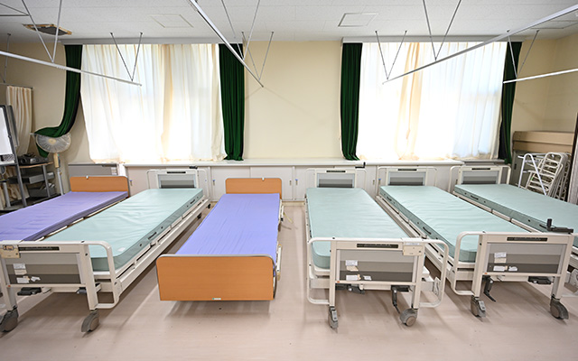 看護介護実習室の画像