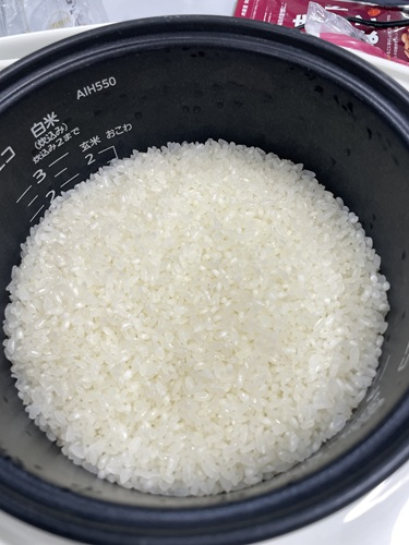 炊き立てもち米