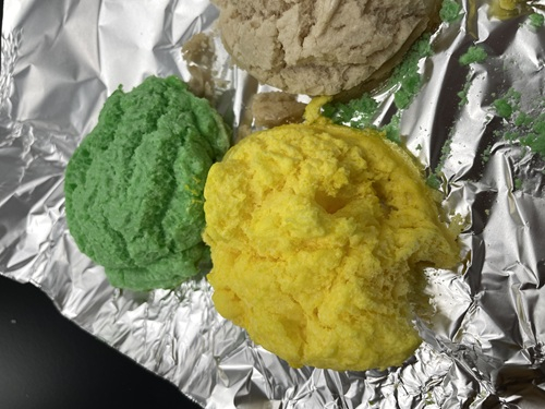 緑・黄・茶色