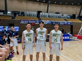 有終の美を飾った３人の３年生
