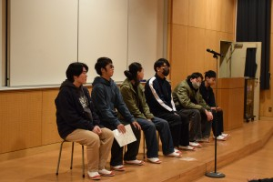 対面式・生徒会と部活動紹介
