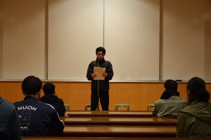 対面式・生徒会と部活動紹介