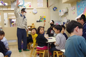世田谷区立上祖師谷南保育園ボランティア訪問