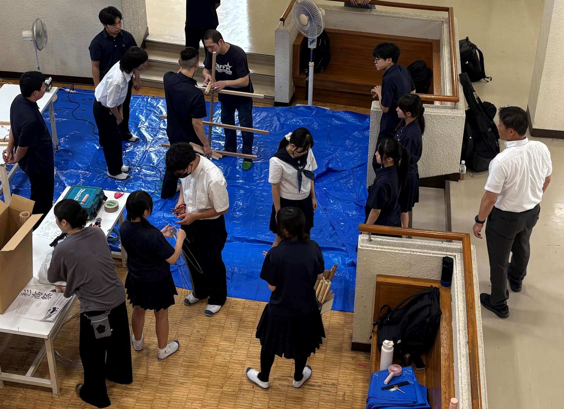 上から